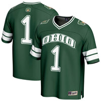 #1 Ohio Bobcats GameDay Greats Lightweight Collegiate Football Fashion Jersey - Green