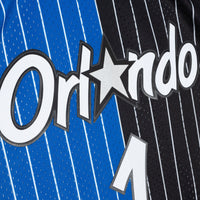 Orlando Magic Mitchell & Ness Anfernee Hardaway 1994 Split Swingman Jersey - Black/Blue