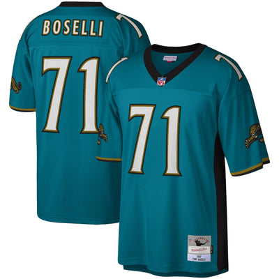 Jacksonville Jaguars Tony Boselli Mitchell & Ness Teal Legacy Replica Jersey