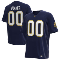 Notre Dame Fighting Irish Under Armour NIL Pick-A-Player Replica Football Jersey - Navy