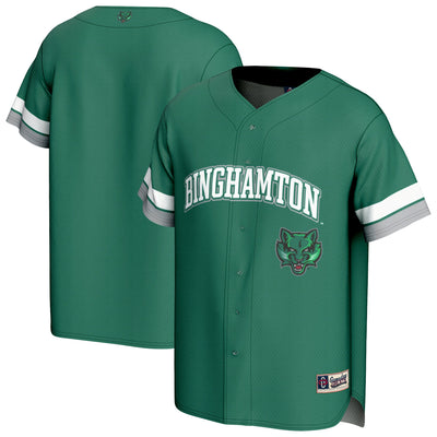 Binghamton Bearcats GameDay Greats Spirit Baseball Jersey - Green