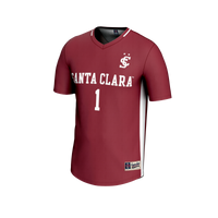 #1 Santa Clara Broncos GameDay Greats Lightweight Soccer Fashion Jersey - Maroon