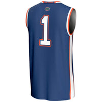 #1 Florida Gators GameDay Greats Lightweight Basketball Jersey - Royal