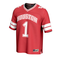 Houston Cougars GameDay Greats Lightweight Collegiate Football Fashion Jersey - Red