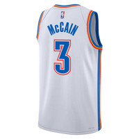 Oklahoma City Thunder Nike Association Edition Swingman Jersey - White - Jared McCain