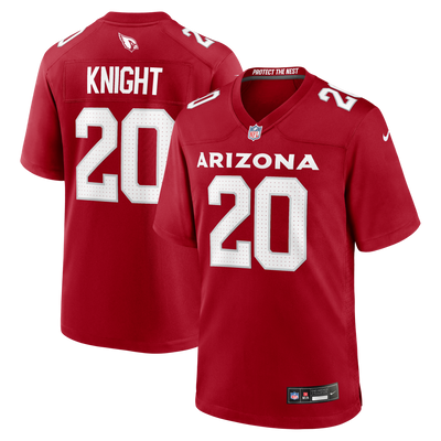 Arizona Cardinals Zonovan Knight Nike Cardinal Team Game Jersey