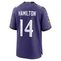 Baltimore Ravens Kyle Hamilton Nike Purple Team Game Jersey