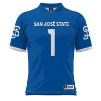 #1 San Jose State Spartans GameDay Greats Football Jersey - Royal