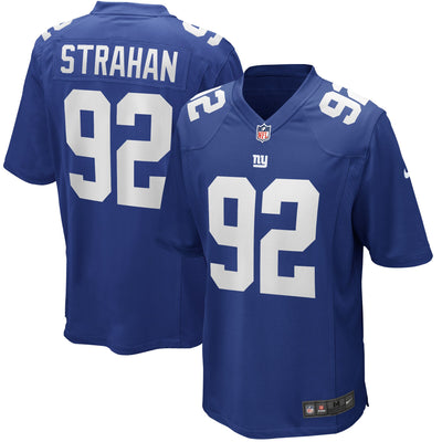 New York Giants Michael Strahan Nike Royal Game Retired Player Jersey