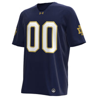 Notre Dame Fighting Irish Under Armour NIL Pick-A-Player Replica Football Jersey - Navy