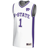 #1 Kansas State Wildcats GameDay Greats Lightweight Basketball Jersey - White