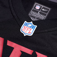 Atlanta Falcons Jovaughn Gwyn Nike Black Team Game Jersey