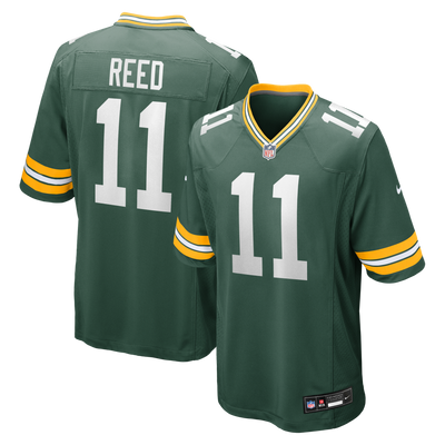 Green Bay Packers Jayden Reed Nike Green Game Jersey