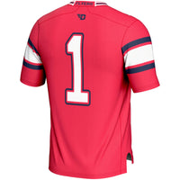#1 Dayton Flyers GameDay Greats Endzone Football Jersey - Red