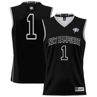 #1 New Hampshire Wildcats GameDay Greats Lightweight Basketball Jersey - Black