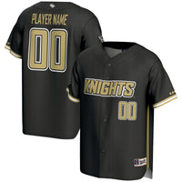 UCF Knights GameDay Greats NIL Pick-A-Player Lightweight Baseball Jersey - Black