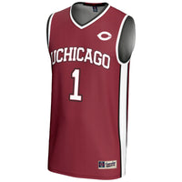 #1 UChicago Maroons GameDay Greats Lightweight Basketball Jersey - Maroon