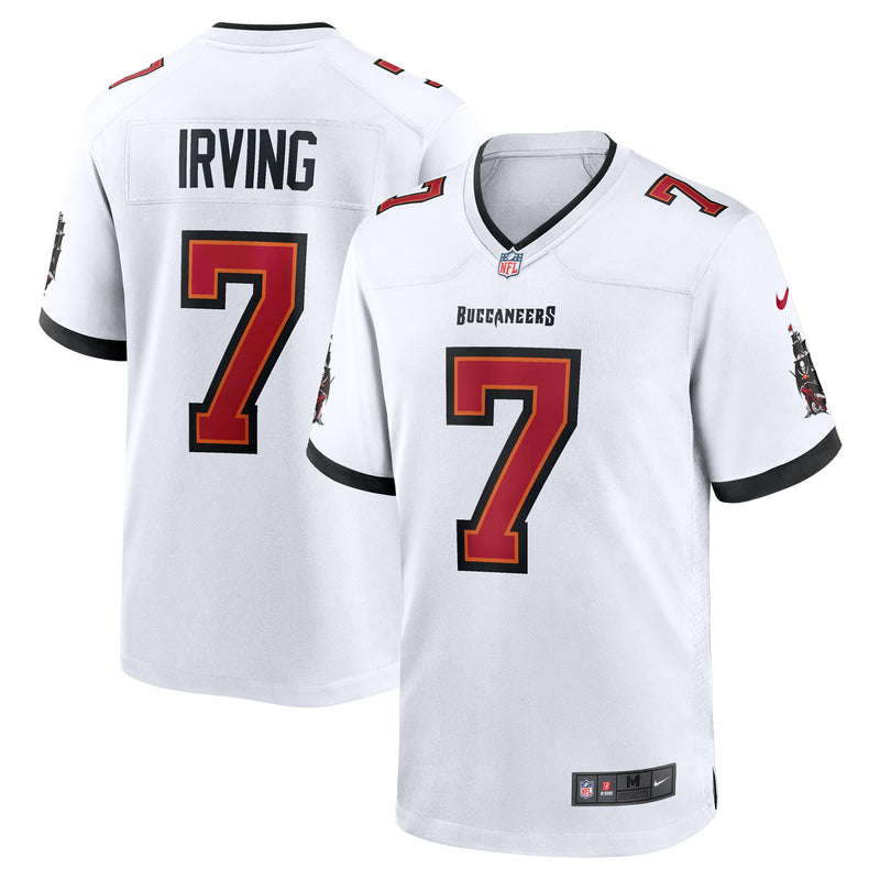 Tampa Bay Buccaneers Bucky Irving Nike White Game Jersey
