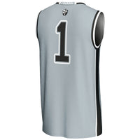 #1 Providence Friars GameDay Greats Lightweight Basketball Jersey - Silver