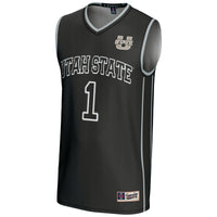 #1 Utah State Aggies GameDay Greats Lightweight Basketball Jersey - Black