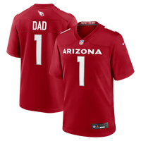 Arizona Cardinals Number 1 Dad Nike Cardinal Game Jersey