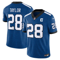 Indianapolis Colts Jonathan Taylor Nike Royal Alternate Indiana Nights Vapor F.U.S.E. Stitched Limited Jersey