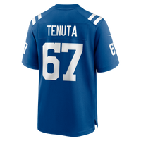Indianapolis Colts Luke Tenuta Nike Royal Team Game Jersey