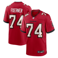 Tampa Bay Buccaneers Marshall Foerner Nike Red Team Game Jersey