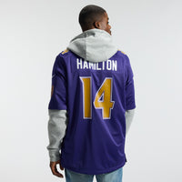 Baltimore Ravens Kyle Hamilton Nike Purple Alternate Game Jersey