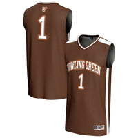 #1 Bowling Green St. Falcons GameDay Greats Lightweight Basketball Fashion Jersey - Brown