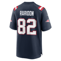 New England Patriots Eli Raridon Nike Navy Team Game Jersey
