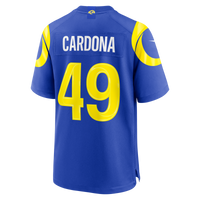 Los Angeles Rams Joe Cardona Nike Royal Team Game Jersey