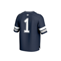 #1 New Hampshire Wildcats GameDay Greats Lightweight Collegiate Football Fashion Jersey - Navy