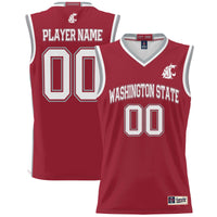 Washington State Cougars GameDay Greats NIL Pick-A-Player Basketball Jersey - Crimson