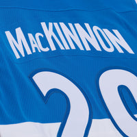 Colorado Avalanche Nathan MacKinnon Mitchell & Ness Blue 2020 Power Play Jersey