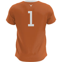 Texas Longhorns GameDay Greats Lightweight Soccer Fashion Jersey - Burnt Orange