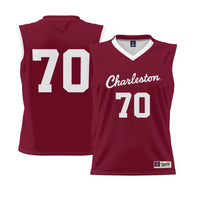 #70 Charleston Cougars GameDay Greats Lightweight Basketball Jersey - Crimson
