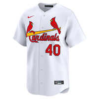 St. Louis Cardinals Willson Contreras Nike White Home Limited Player Jersey