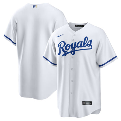 Kansas City Royals Nike White Home Big & Tall Replica Jersey