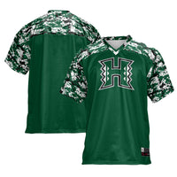 Hawaii Rainbow Warriors GameDay Greats Football Jersey - Green