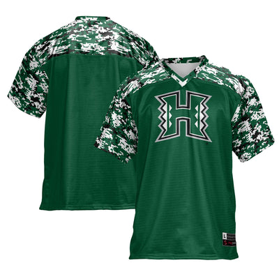 Hawaii Rainbow Warriors GameDay Greats Football Jersey - Green