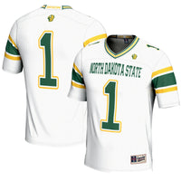#1 NDSU Bison GameDay Greats Endzone Football Jersey - White