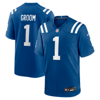 Indianapolis Colts Number 1 Groom Nike Royal Game Jersey