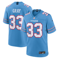 Tennessee Titans Cedric Gray Nike Light Blue Game Jersey
