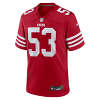 San Francisco 49ers Jaden Dugger Nike Scarlet Team Game Jersey