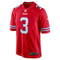 Buffalo Bills Damar Hamlin Nike Red Alternate Game Jersey