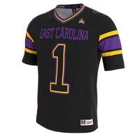 ECU Pirates GameDay Greats Lightweight Collegiate Football Blackout Fashion Jersey