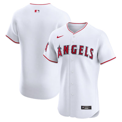Los Angeles Angels Nike White Home Elite Jersey