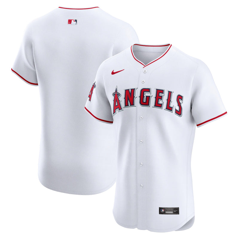 Los Angeles Angels Nike White Home Elite Jersey