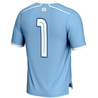 #1 North Carolina Tar Heels GameDay Greats Lightweight Lacrosse Jersey - Carolina Blue